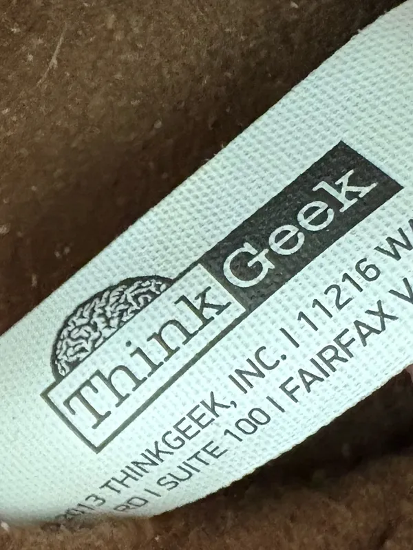 Thinkgeek retired hobbit slippers Tan Size 7.5 - Image 4