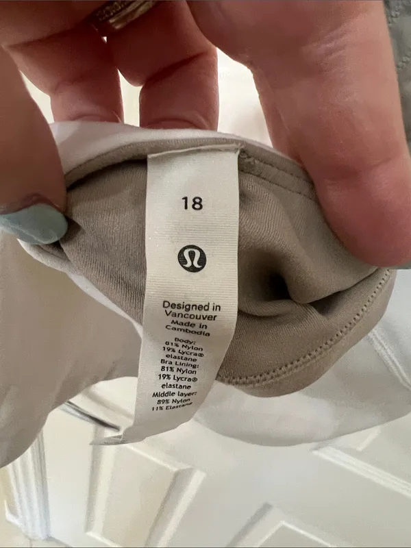 lululemon athletica White Halter Tank Top - Image 4