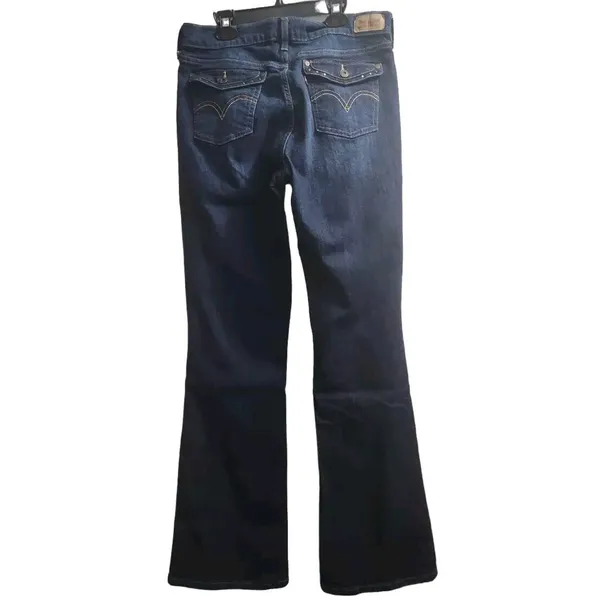 Levi's Womens Size 30x32 515 Bootcut Jean Dark‎ Wash Denim - Image 12