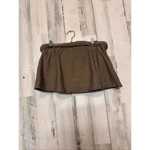 Athleta Brown Athletic Skort Women’s Size M Tennis Golf Running Skirt Built-In S - Image 3