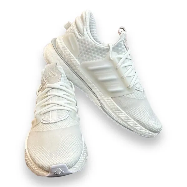 Adidas X_PLRBOOST Low‎ Triple White Women's Size 8.5 ID9441 - Image 6