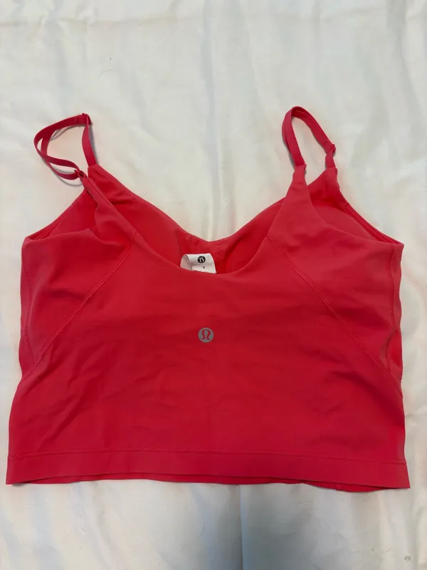 Lululemon Bright Coral Align Tank - Image 2