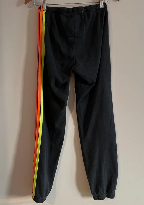 Aviator Nation Neon 5 Stripe Sweatpants - Image 5