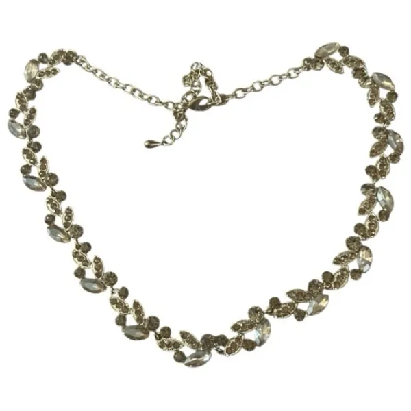 Vintage Style Matching Jewelry Set Necklace Bracelet Earrings Gold - Image 4