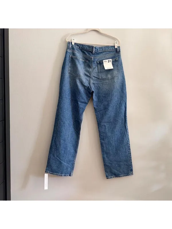Reformation Abby Low Rise Straight Jeans - Image 7