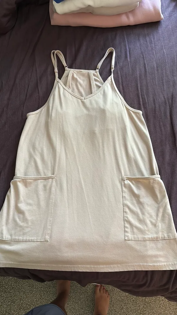 Tan pocket dress - Image 3