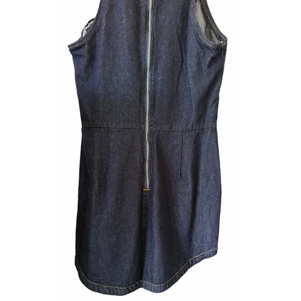 Amanda Uprichard X Revolve Marshall Mini Dress‎ Indigo Women's Size X-Large - Image 6