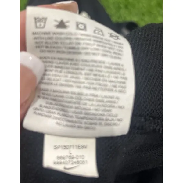 Nike Women's Just Do It Logo Sweatshirt Black Medium - Image 7