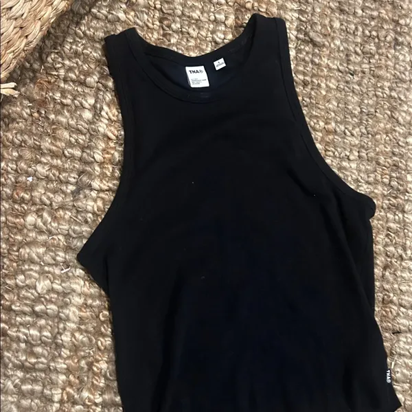 TNA Classic No Hem Black Mini Tank Size Large - Image 3