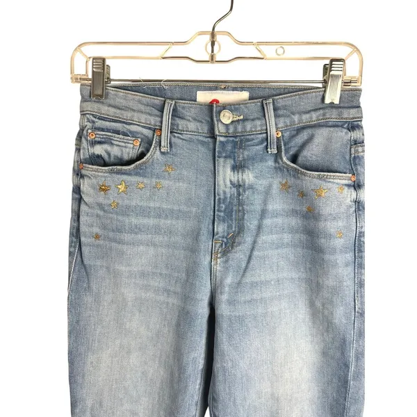 Mother x David Bowie The Super Cruise Jean Genie Flare Jeans 25 - Image 13