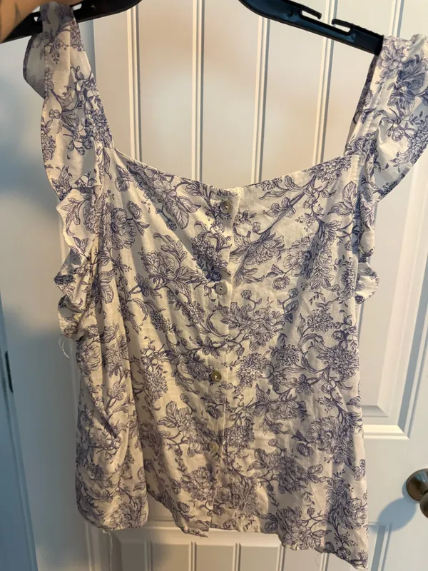 Babydoll Top Blue - Image 3