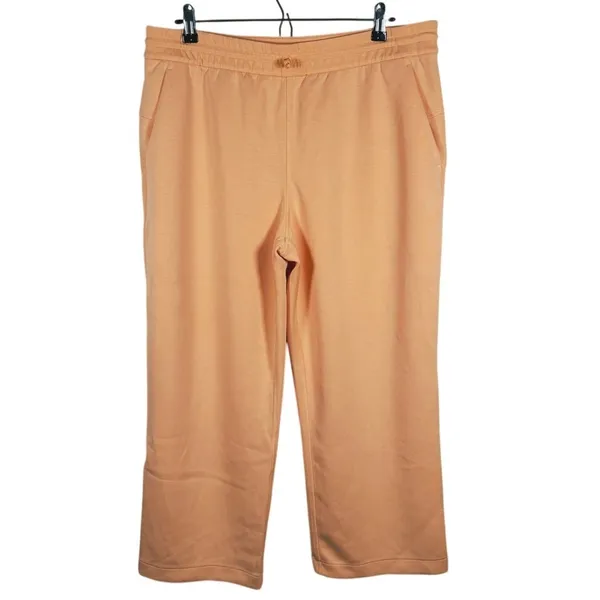 Lululemon Softstreme High Rise Pants 24" Size 12 Peach Athleisure Lounge Comfort - Image 2