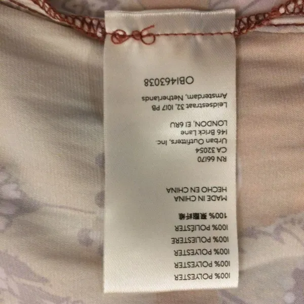 Free people floral all over print blouse medium - Image 10