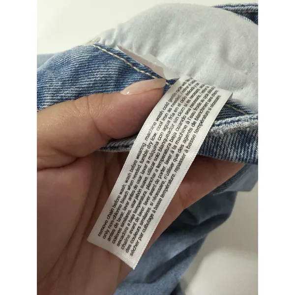 Eloquii Ripped Knee High Waist Jean Loose Fit Baggy Size‎ 14 Streetwear Casual - Image 5