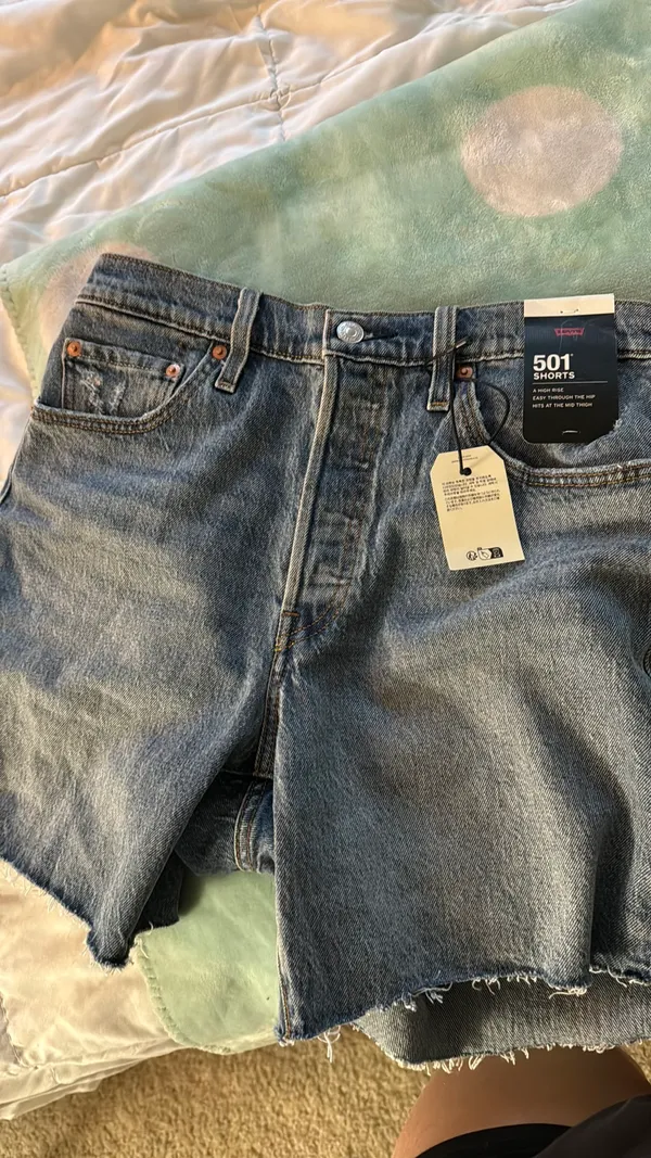 Levi’s 501 Shorts Denim High-Rise - Image 4