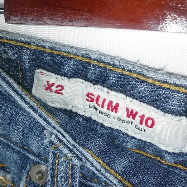 Express X2 Slim W10 33x32 Straight Jeans - Image 10