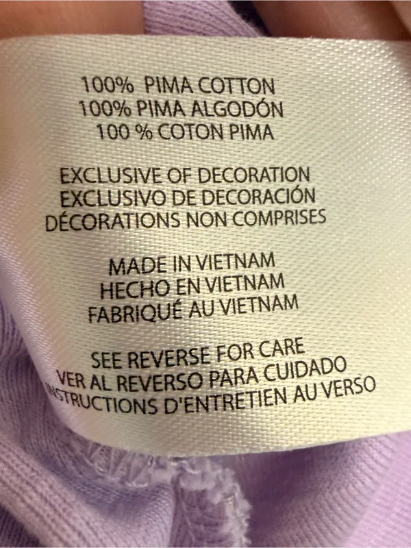 Orvis Classic Collection Lavender Pima Cotton Tee Soft Coastal Short‎ Sleeve S - Image 4