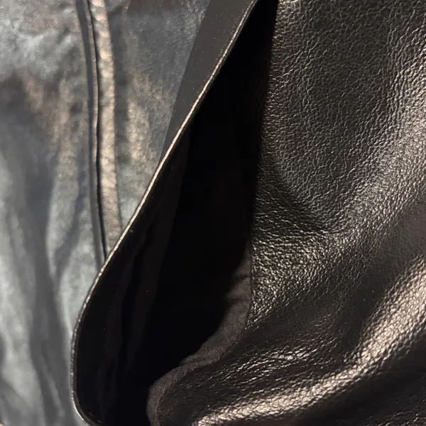 Wilson's Leather- Women's 100% Leather Jacket Full Zip Lined Slit Pockets Size M - Image 5
