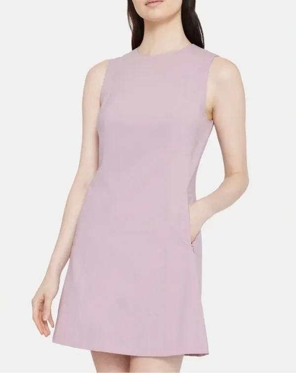 Theory shift lilac dress - Image 4