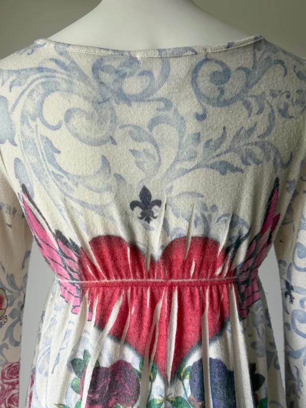 Vintage Y2K Empire Waist Mini Dress Multiple Size M - Image 5