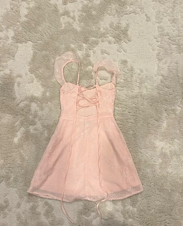 London Mini Dress Pink Princess Polly 0 - Image 4