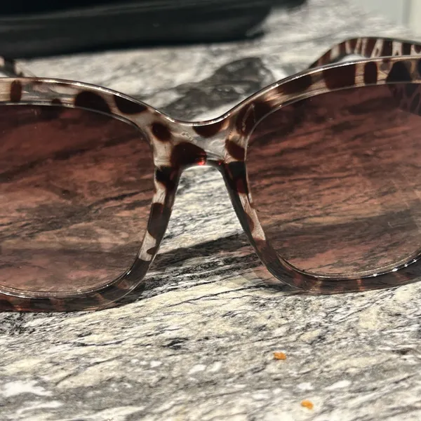 Leopard Print Sunglasses Brown - Image 9
