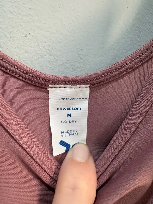 Mauve Old Navy Powersoft Jumpsuit Size M EUC - Image 3