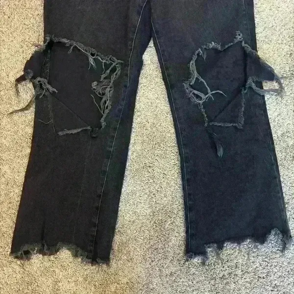 BDG Black Destroyed 100% Cotton Size 29 Jeans - Image 2