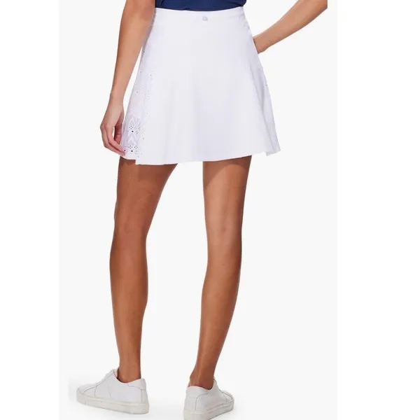Nic + Zoe Active Lace Skort, Tennis Pickleball Skirt/Shorts, White,‎ Medium NWT - Image 2