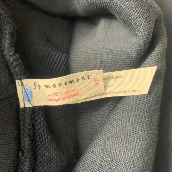 Free People FP Movement Salvation‎ Turtleneck Top in Navy Blue Size US Small - Image 12