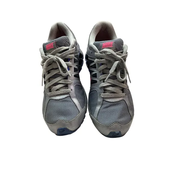 NIKE Reax Run‎ 6 Shoes Womens 11 Grey With Pink Accents Running 472647-004 - Image 7