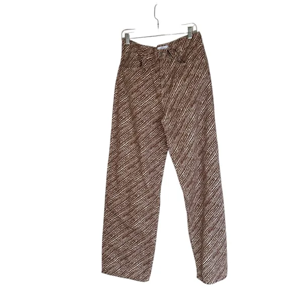 NWOT ZARA LIMITED EDITION ANIMAL PRINTED BLOGGERS FAVE PANTS Wide Leg Baggy - Image 8