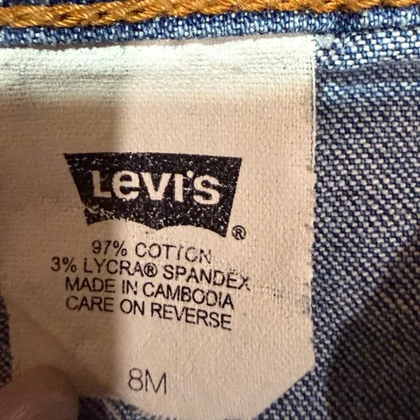 Levi's 518 Superlow Bootcut Jeans Women's 8M Y2K Low Rise Stretch Denim - Image 7