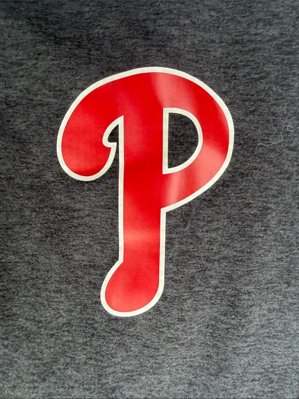 Concepts Sport Philadelphia Phillies Charcoal Leggings with Red 'P' Logo - Image 3