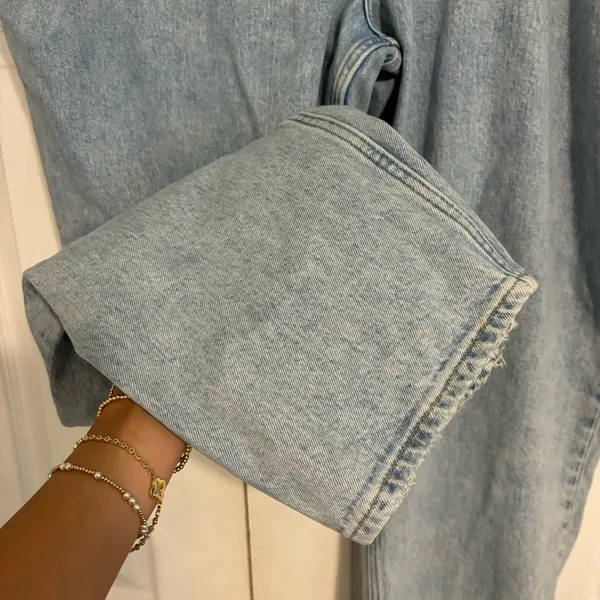 Abercrombie Curve Love Ultra High Rise 90s Straight Jean NWT - Image 9