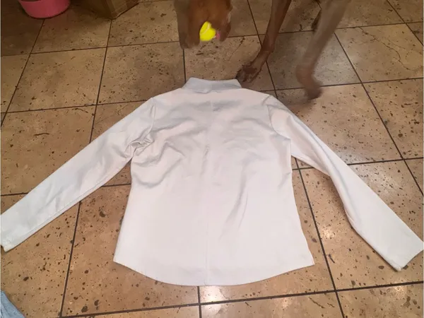 Nike White Half-Zip Pullover with Small Black Swoosh - Image 4
