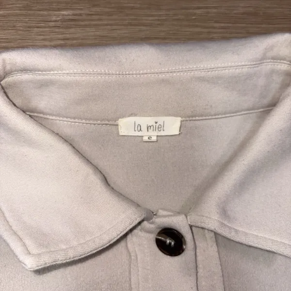 La Miel Boutique Women's Button Up Shacket Size Small, Oversized - Image 5