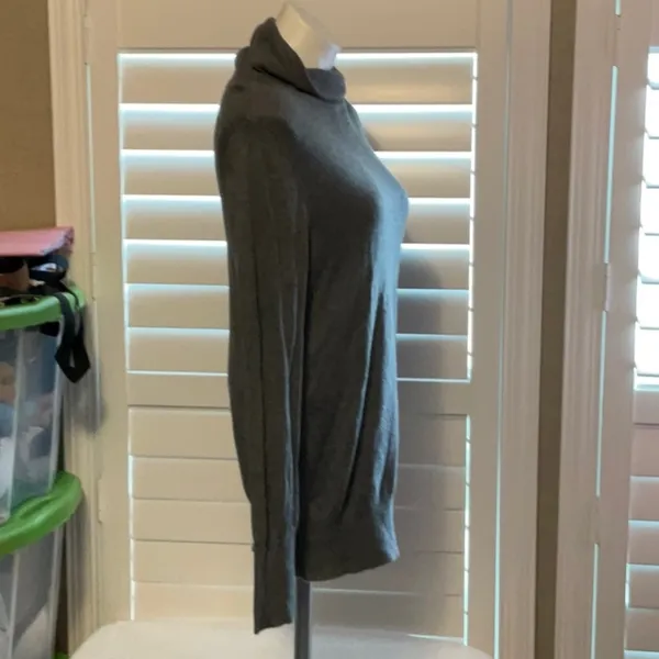 Mossimo Supply Co. Gray Turtleneck Sweater - Image 2