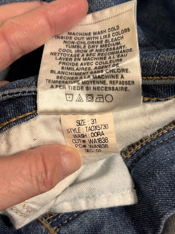 Joe's Jeans Honey Bootcut Jeans Women's 31 Dora Wash low Rise Stretch 33" inseam - Image 5
