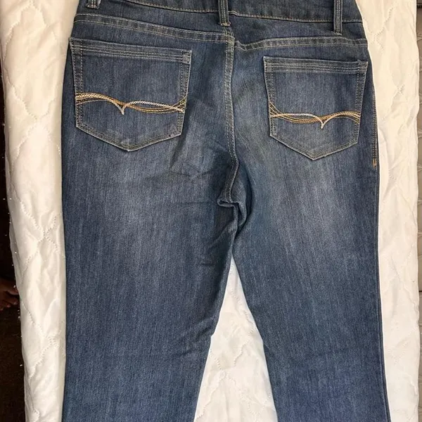 Faded-glory Women's Blue and Navy Jeans - Image 4