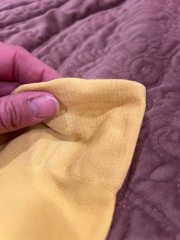 Bright Yellow nylon Knee - Image 3