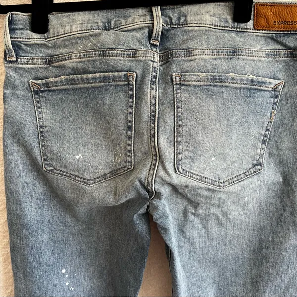 Express Women’s NWT Super Skinny Mid‎ Rise Stretch Jeans Original Size 8R - Image 7