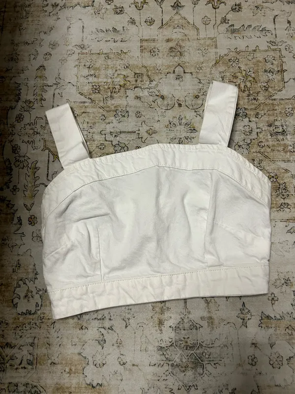 Boutique Lonestar denim white set - Image 2