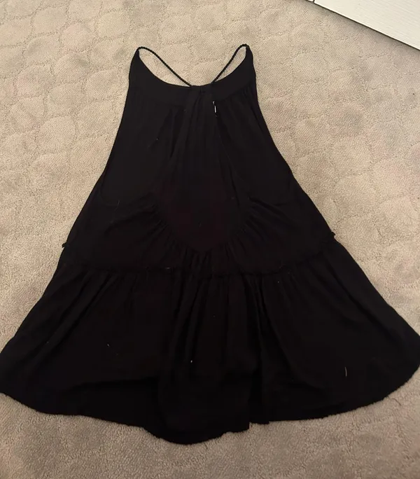 Urban Outfitters Black Flowy Tank - Image 3