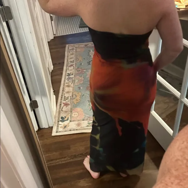 Zara Tie Dye Tube Dress - Image 3