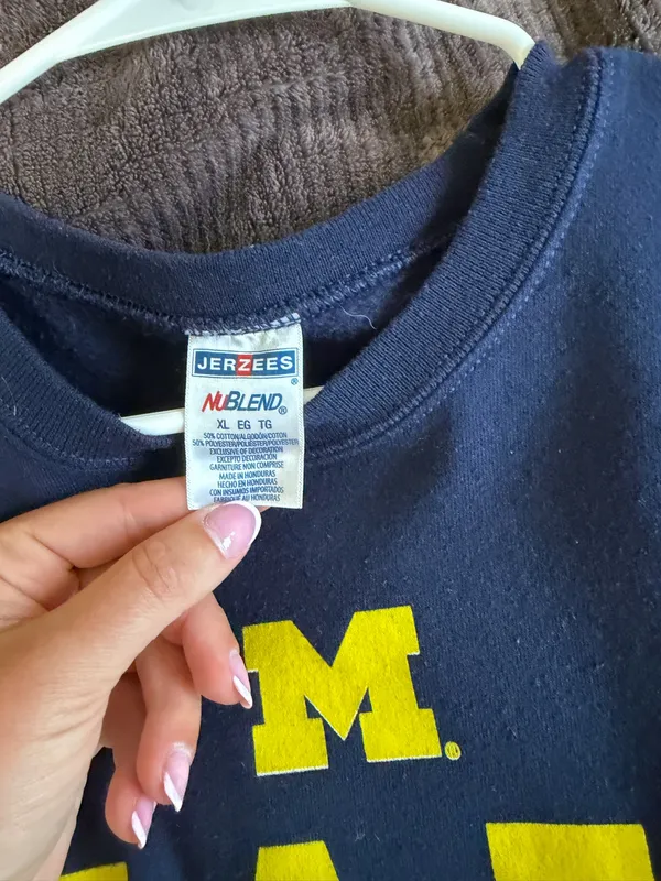 Michigan crewneck Blue Size XL - Image 2