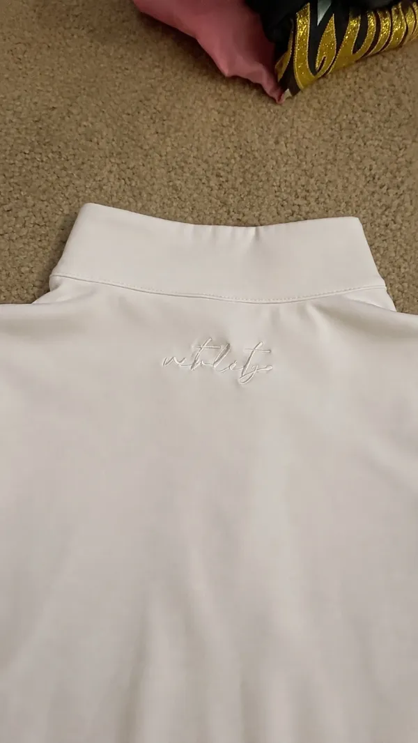 Vitality / Balance Athletica white cropped quarter zip 🤍 - Image 3
