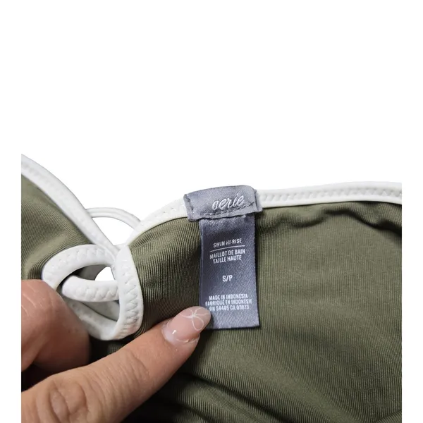 Aerie Green 2 Piece Swim Set Size: S‎ - Image 3