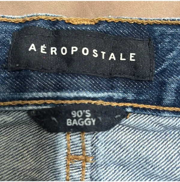 Aeropostale Jeans 90s Baggy Ripped - Image 3