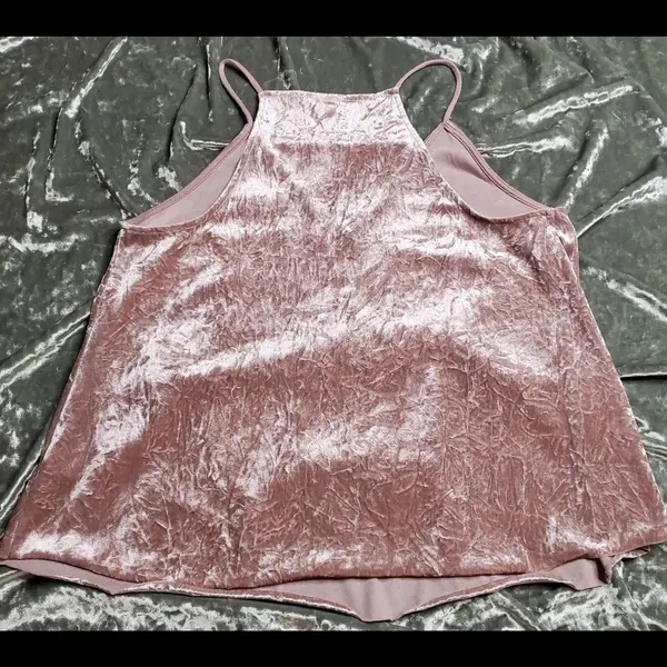 Mossimo Pink Velvet‎ Tank - Image 3